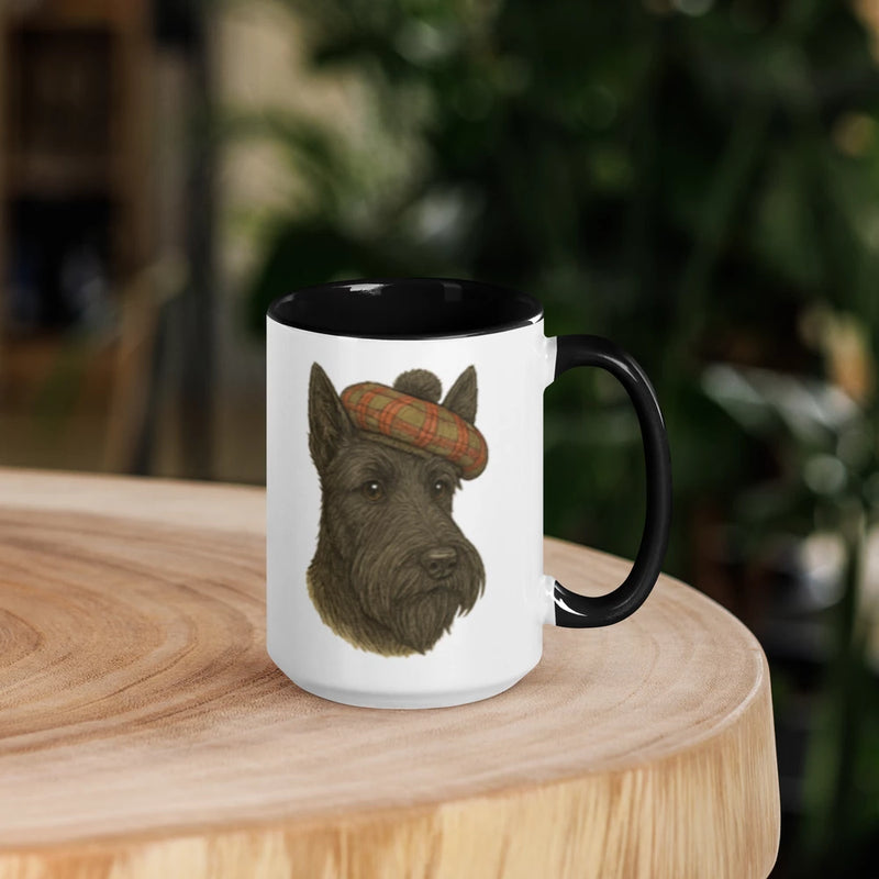 Vibrant Scottish Terrier Coffee Mug