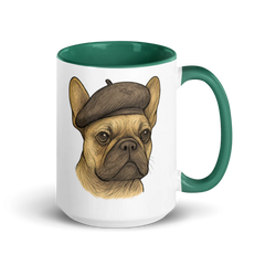 Vibrant French Bulldog Coffee Mug