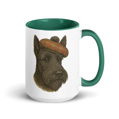 Vibrant Scottish Terrier Coffee Mug