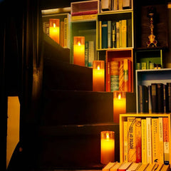 USB Chargeable Flickering Candles