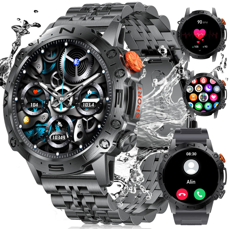 |Iron Force Tactical Smartwatch| Rogue Rugged Smart Watch| Valor Watch Pro| Trek Core Military Smart Gear|