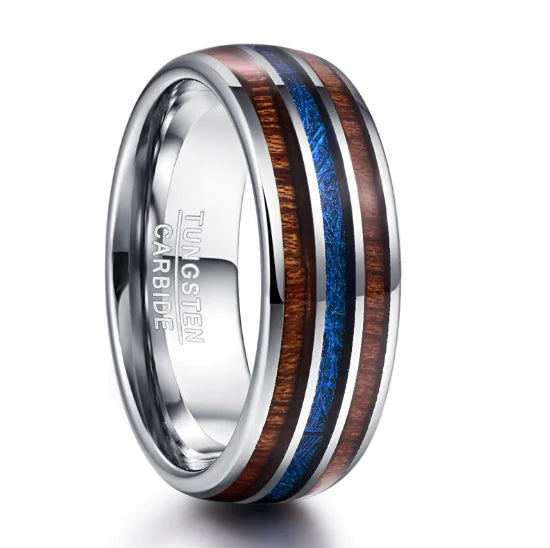 Elegant Tungsten Love Bands