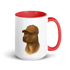 Vibrant American Pit Bull Coffee Mug