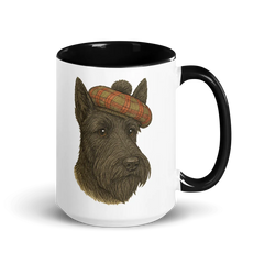 Vibrant Scottish Terrier Coffee Mug