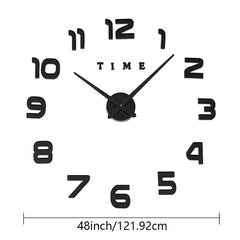 Modern DIY 3D Wall Clock Kit
