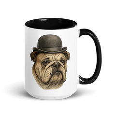 Vibrant British Bulldog Coffee Mug