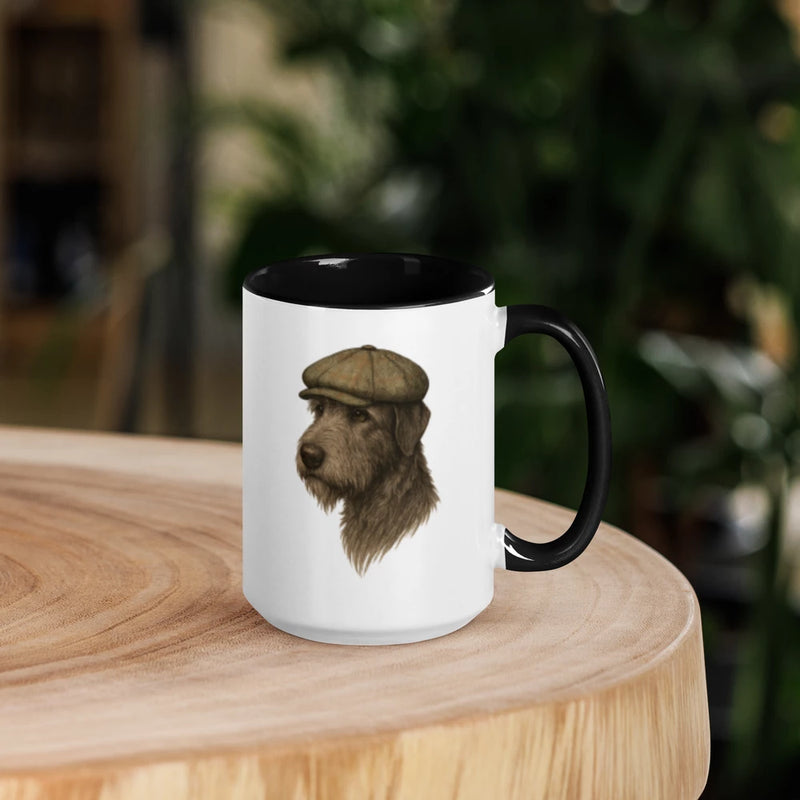 Vibrant Irish Wolfhound Coffee Mug