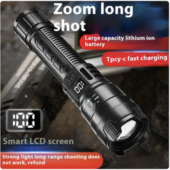 Rechargeable Portable Super Bright Flashlight