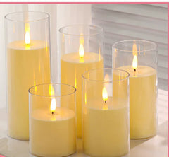 USB Chargeable Flickering Candles