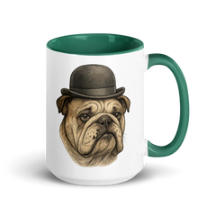 Vibrant British Bulldog Coffee Mug