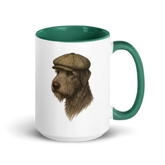 Vibrant Irish Wolfhound Coffee Mug