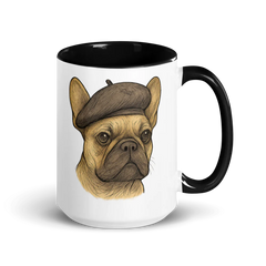 Vibrant French Bulldog Coffee Mug