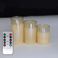 USB Chargeable Flickering Candles