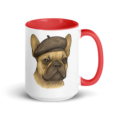 Vibrant French Bulldog Coffee Mug