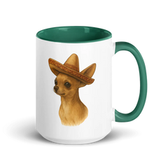 Vibrant Mexican Chihuahua Coffee Mug