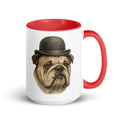 Vibrant British Bulldog Coffee Mug
