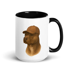 Vibrant American Pit Bull Coffee Mug