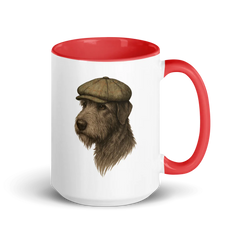 Vibrant Irish Wolfhound Coffee Mug