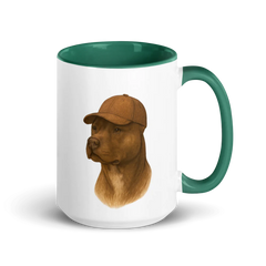 Vibrant American Pit Bull Coffee Mug