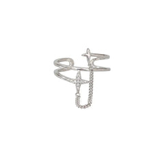 Starlight Double-Layer Fashion Ring