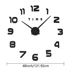 Modern DIY 3D Wall Clock Kit
