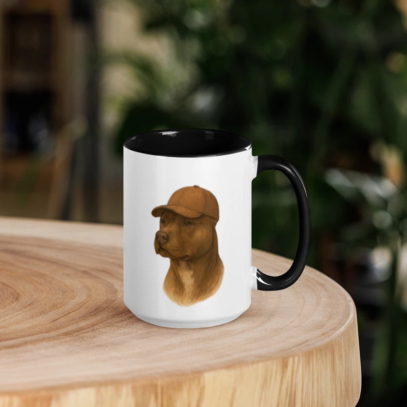 Vibrant American Pit Bull Coffee Mug