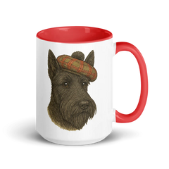 Vibrant Scottish Terrier Coffee Mug